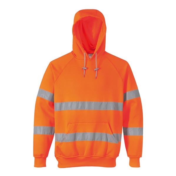 Hi-Vis Hooded Sweatshirt