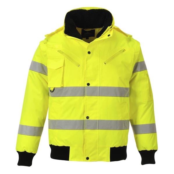 Hi-Vis 3-in-1 Bomber Jacket