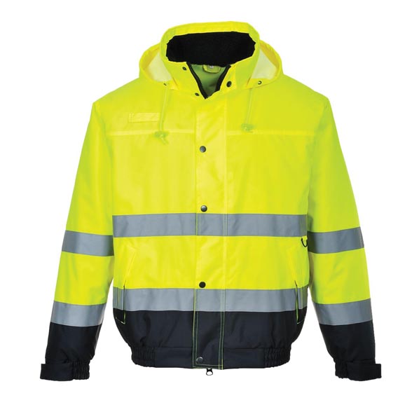 Hi-Vis Two Tone Bomber Jacket