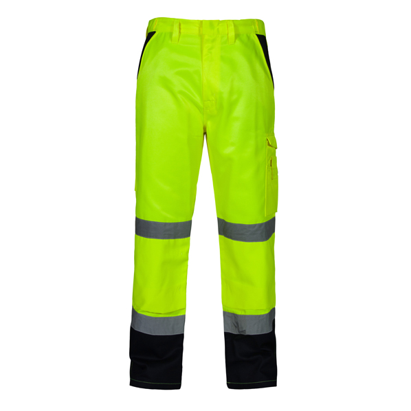 Aqua Premium Express Cargo Trouser Yellow/Navy