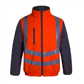 Aqua Hi-Vis Ripstop Bodywarmer