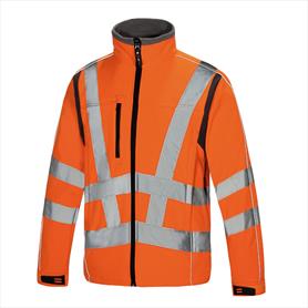 Premium Aqua Hi Vis Soft Shell Fleece