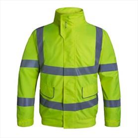 Aqua Hi-Vis Ripstop Breathable Bomber Jacket