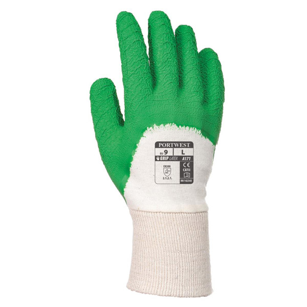 Latex Open Back Crinkle Glove