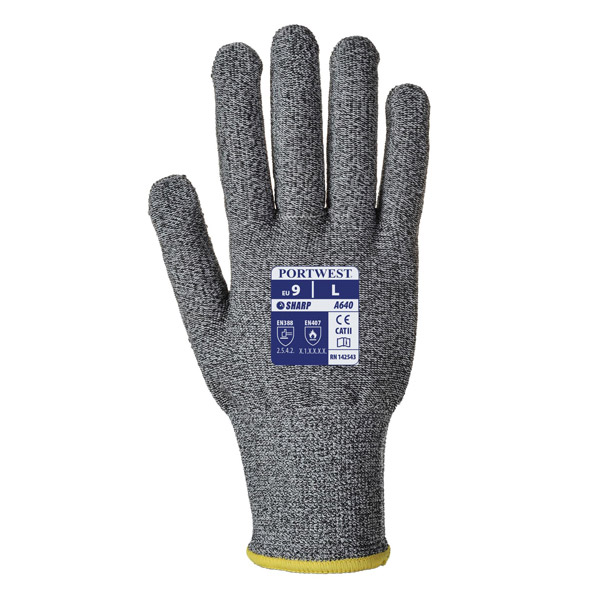 A640 - Sabre-Dot Glove Grey
