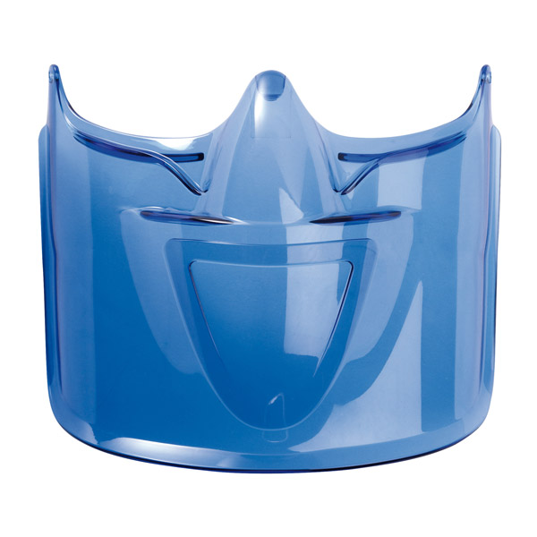 BLUE POLYCARBONATE VISOR FOR BOLLE ATOM GOGGLE