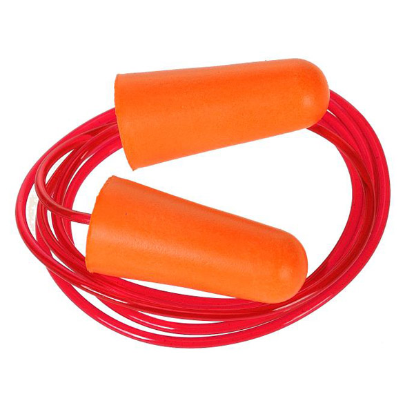 Corded PU Foam Ear Plug (200 pairs)