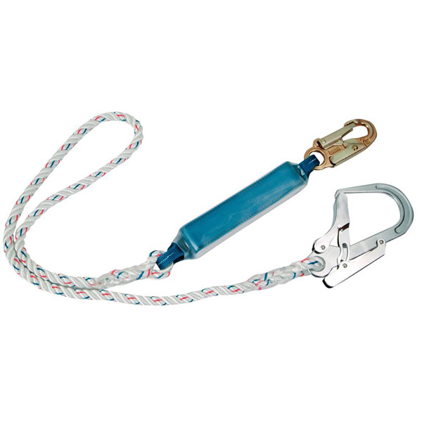 Single Lanyard With Shock Absorber