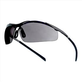 BOLLE CONTOUR METAL MID SMOKE LENS SAFETY SPECTACLE