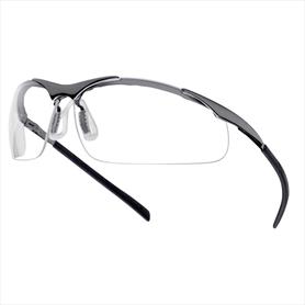 BOLLE CONTOUR METAL CLEAR LENS SAFETY SPECTACLE