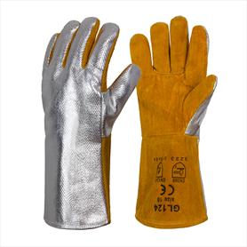GL124-RHINOweld Heavy Duty Aluminised Welders Glove