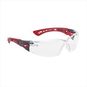 BOLLE RUSH+ CLEAR LENS SPEC C/W PLATINUM COATING