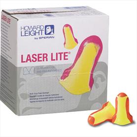 Howard Leight LL1 Laser Lite Foam Ear Plugs Rhubarb/Custard Box of 200 Pairs