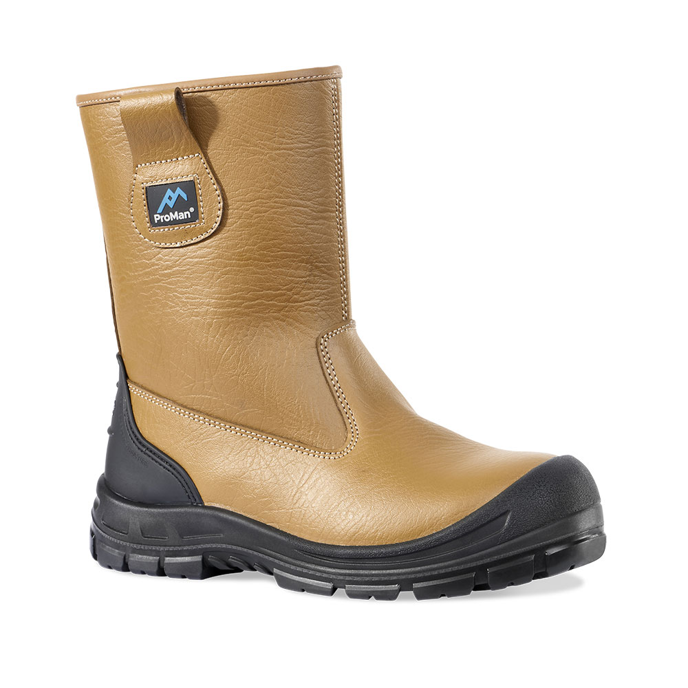 ProMan PM104 Chicago Rigger Safety Boot Size 3