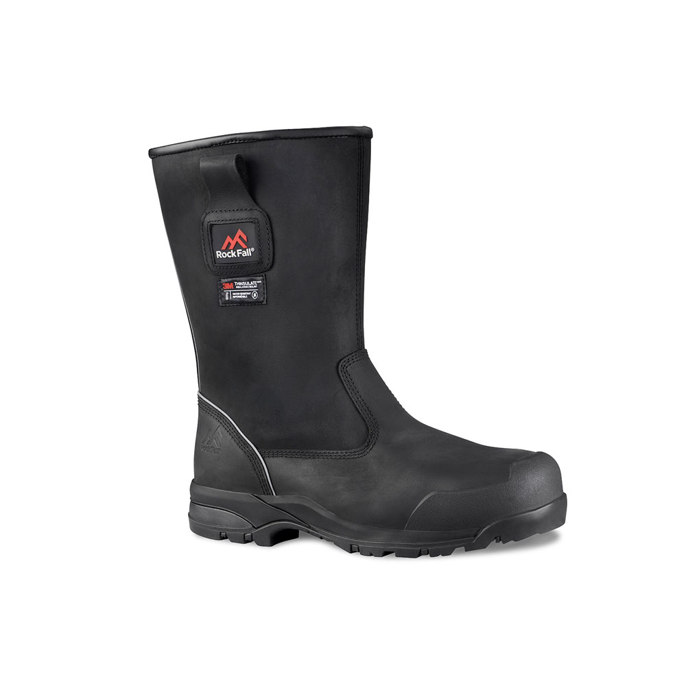 Rock Fall RF040 Manitoba Freezer Rigger Safety Boot Size 3