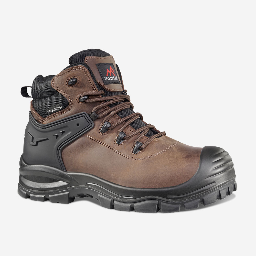 Rock Fall RF205 Herd Waterproof Safety Boot Size 6