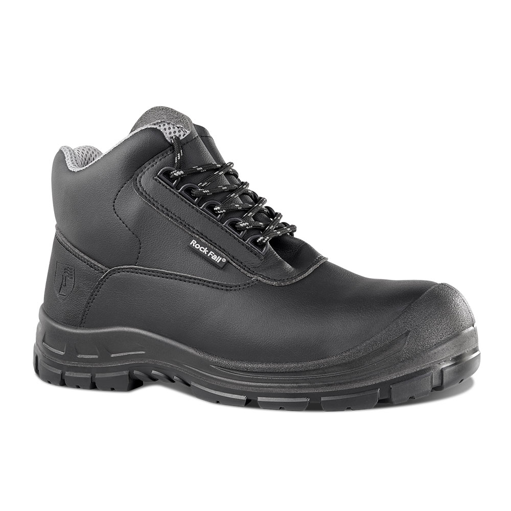 Rock Fall RF250 Rhodium Chemical Resistant Safety Boot Size 3