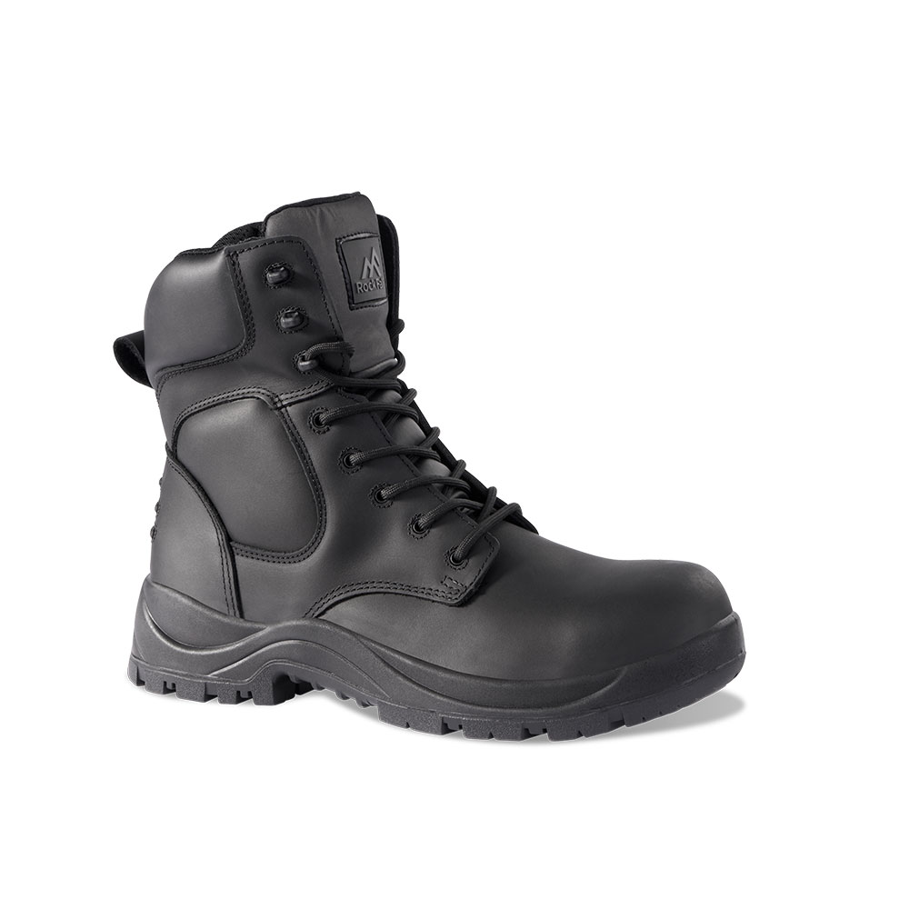 Rock Fall RF333 Melanite Waterproof Safety Boot with Side Zip Size 3