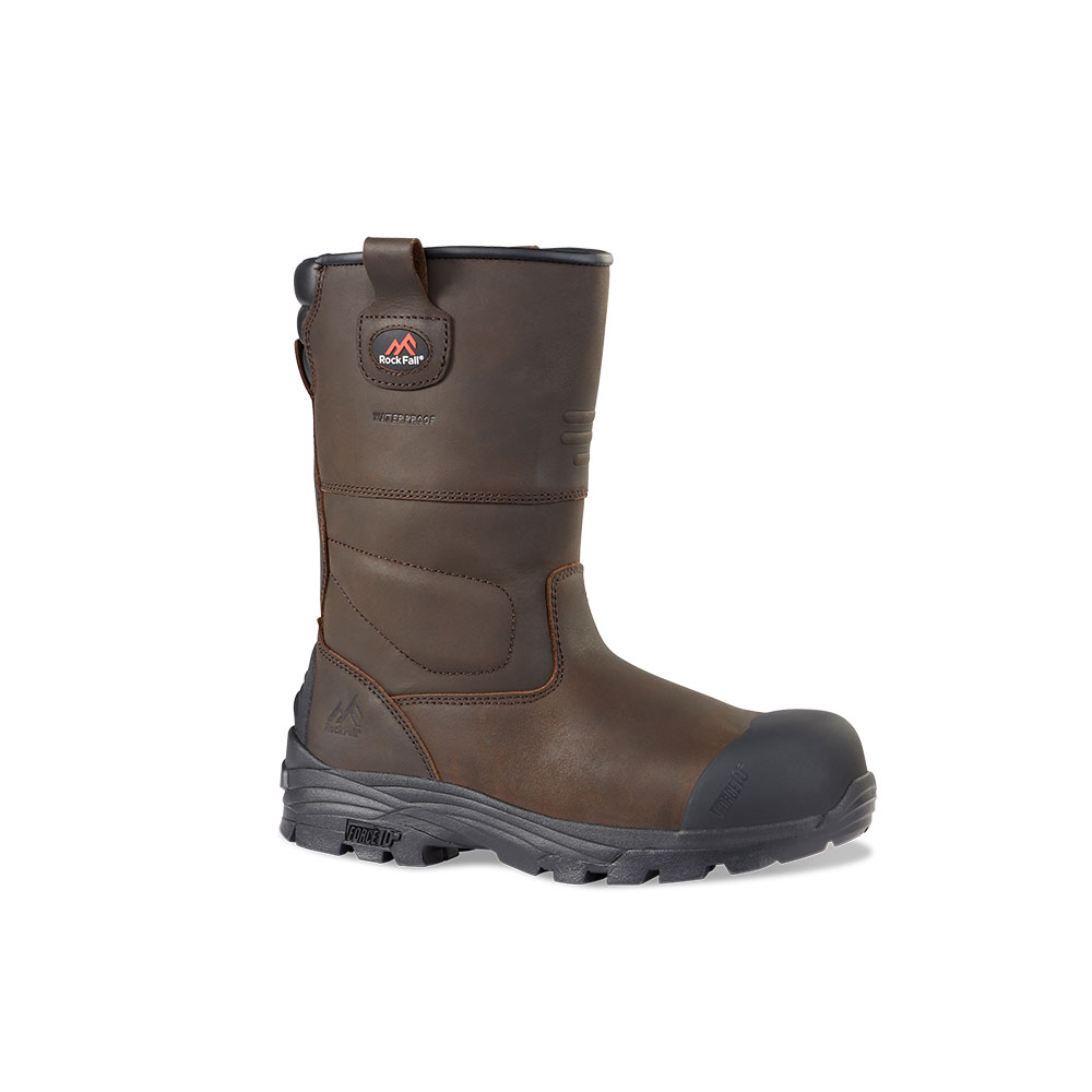 Rock Fall RF70 Texas Waterproof Rigger Safety Boot Size 3