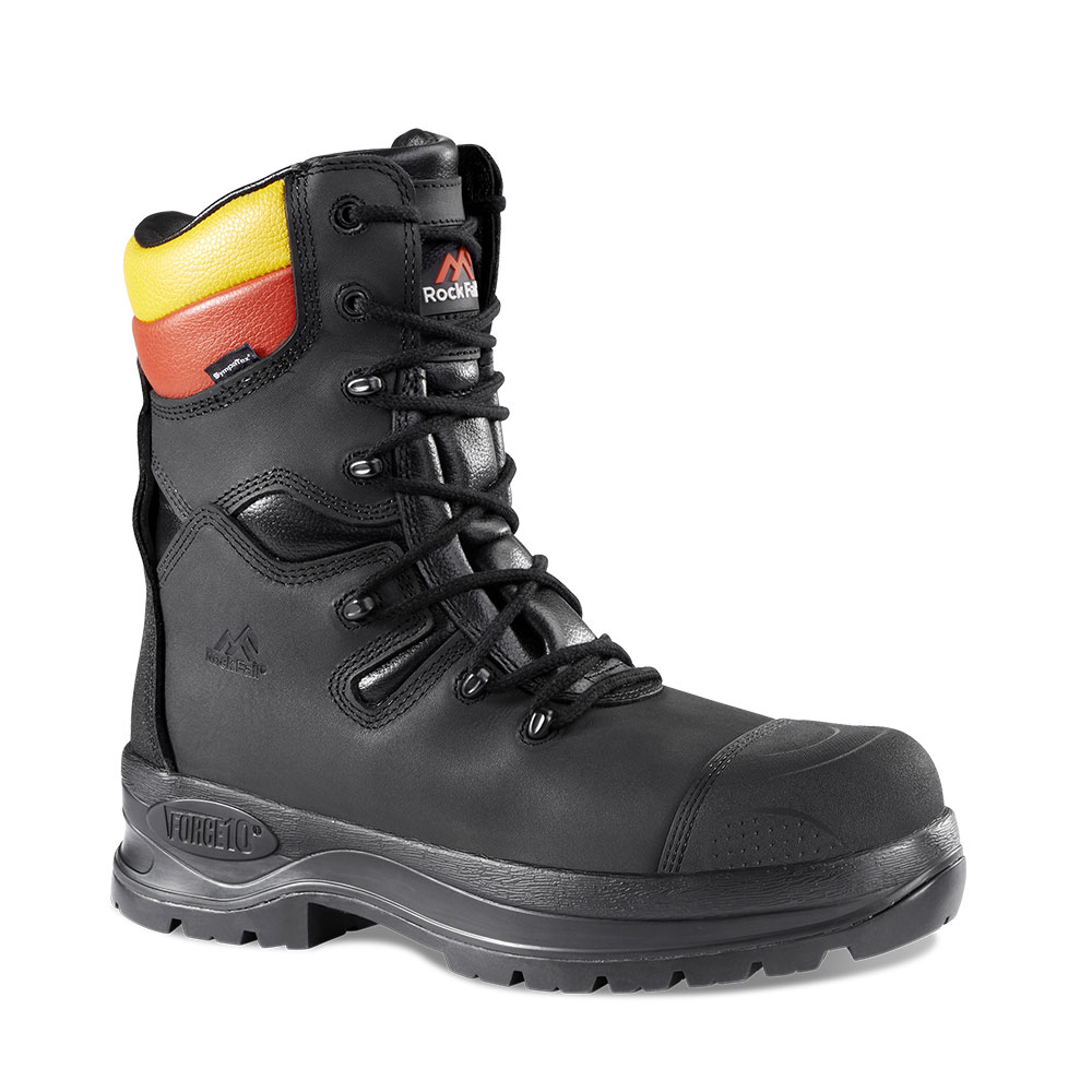 Rock Fall RF810 Arc High Leg Waterproof Electrical Hazard Safety Boot Size 5