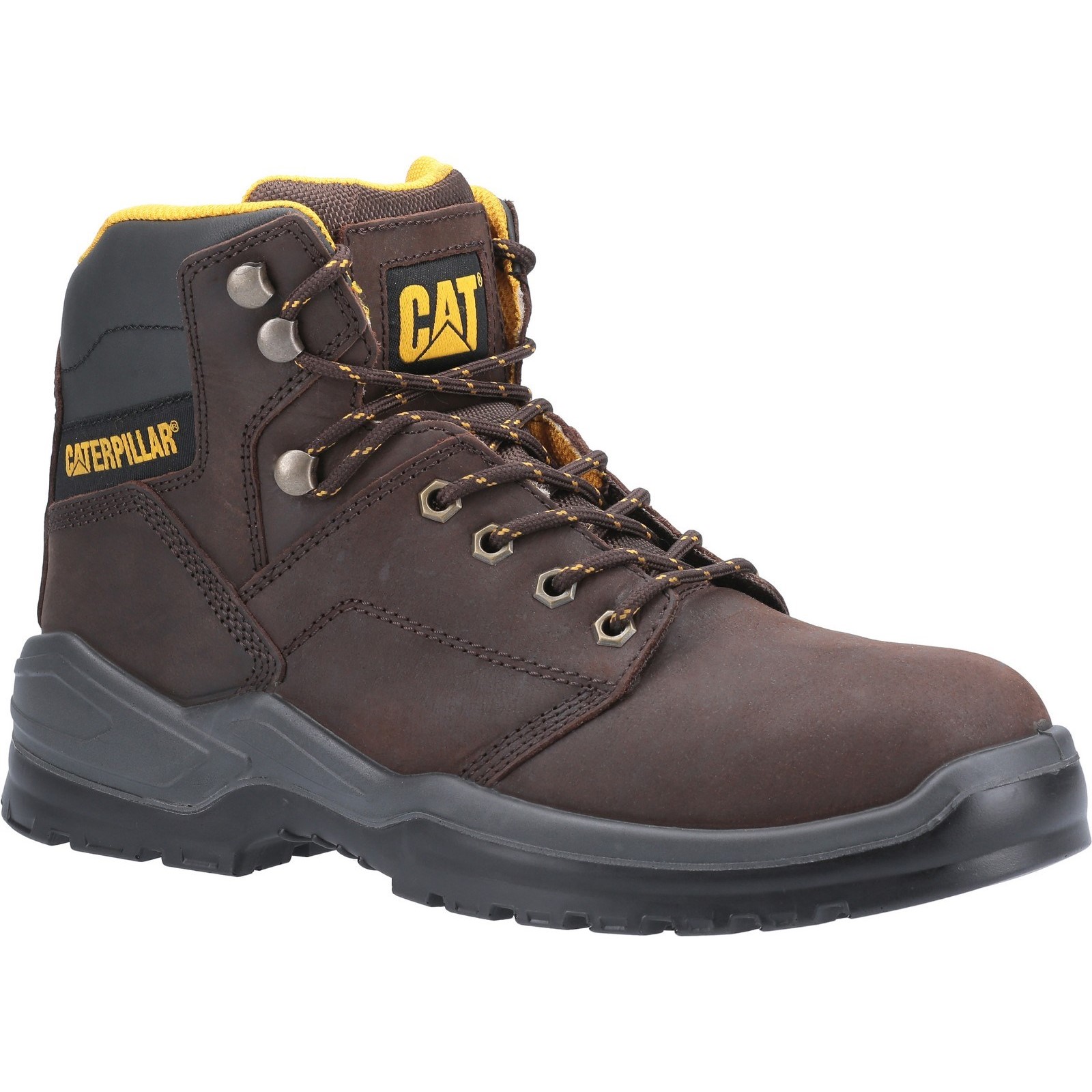 Striver Lace Up Injected Safety Boot Brown