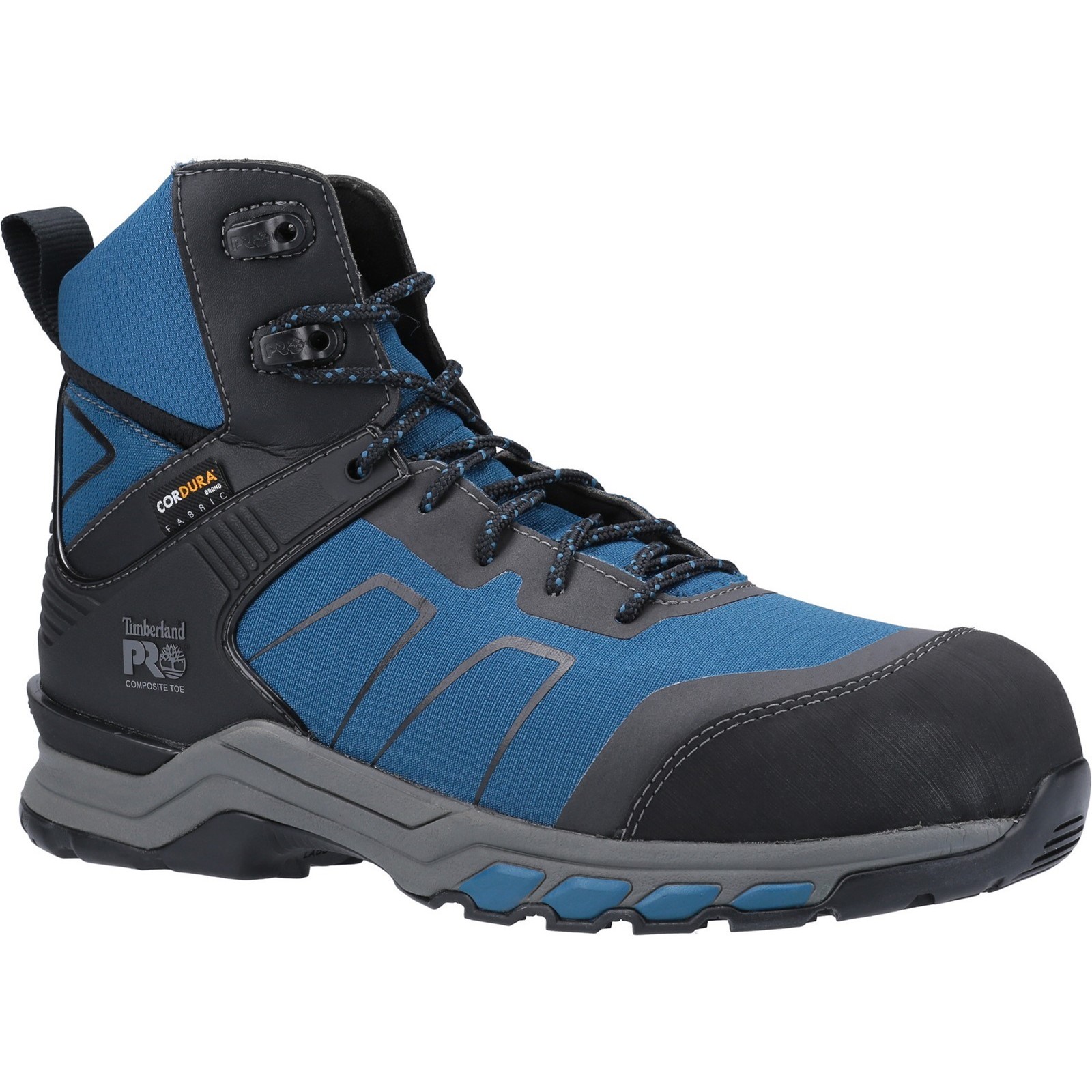 Hypercharge Composite Safety Toe Work Boot Textile Teal/Black