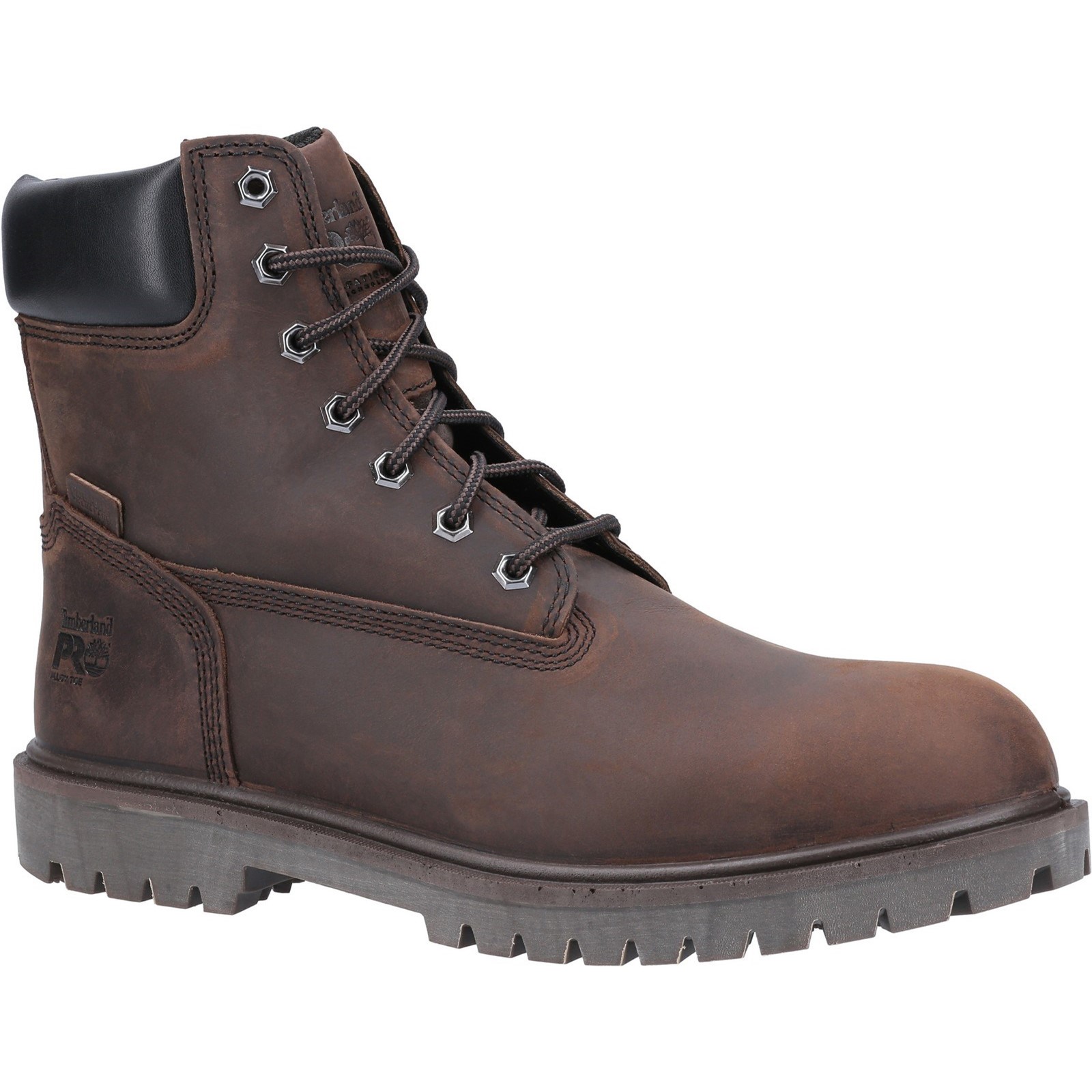Iconic Safety Toe Work Boot Brown