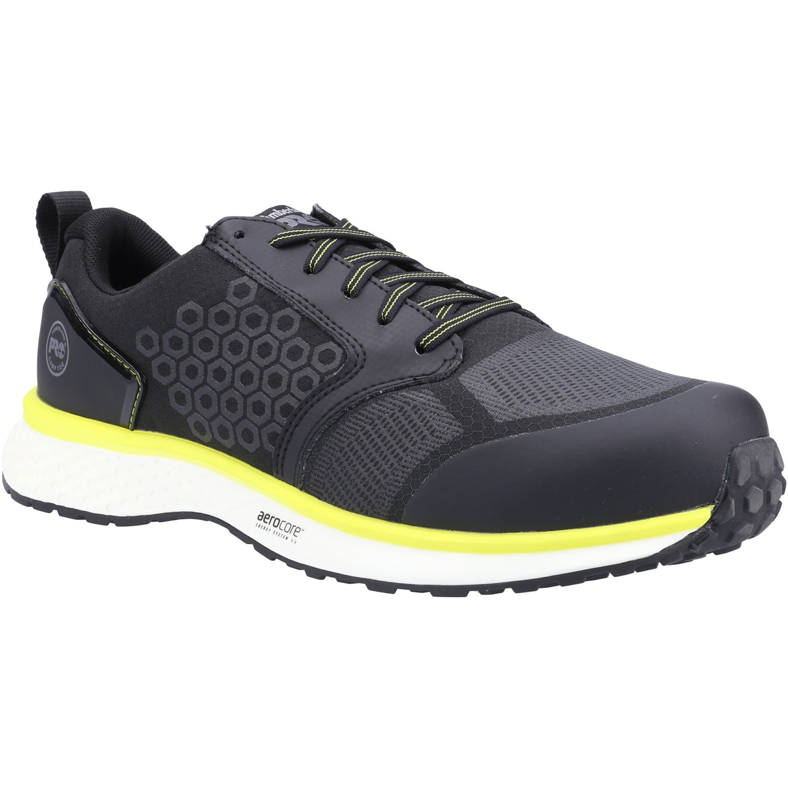 Reaxion Composite Safety Trainer Black/Yellow