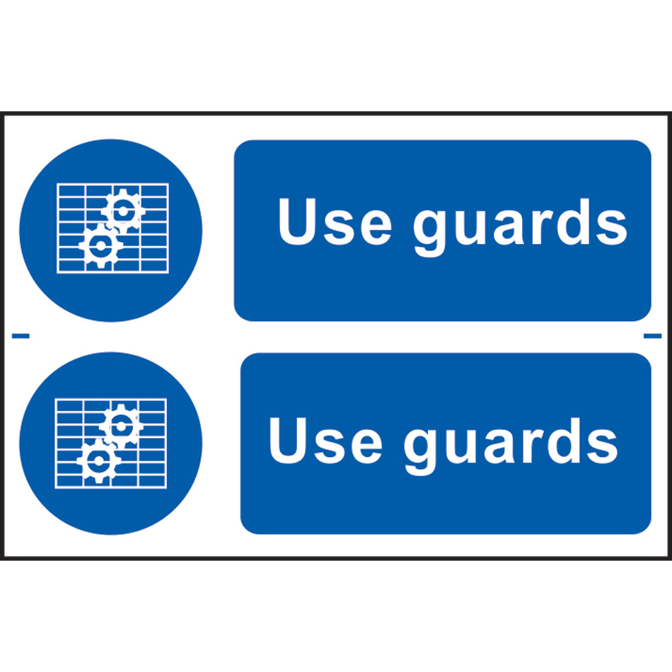Use guards - PVC (300 x 200mm) 