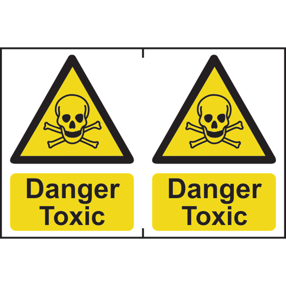 Danger Toxic - PVC (300 x 200mm) 