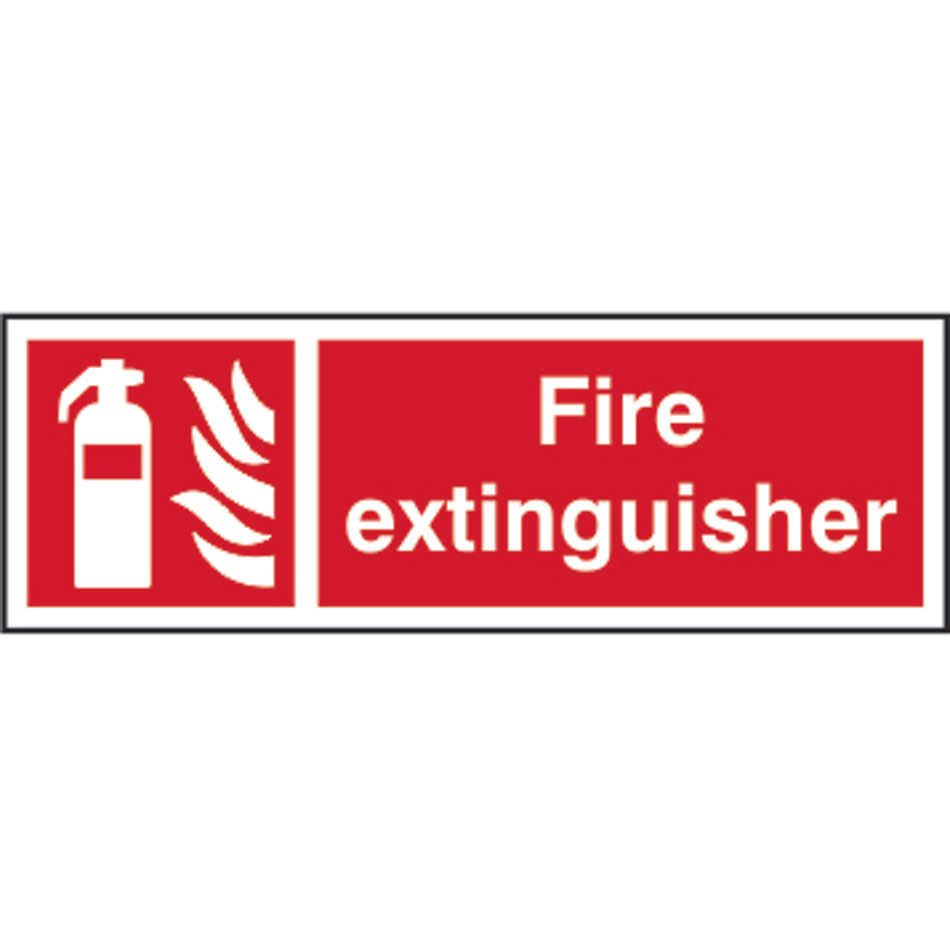 Fire extinguisher - SAV (300 x 100mm)