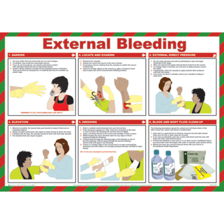 Safety Poster - External Bleeding