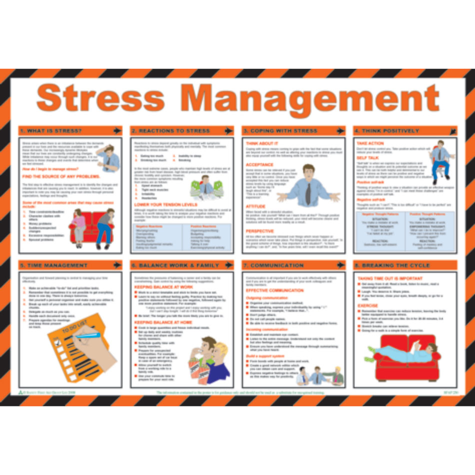 Safety Poster - Stress Management