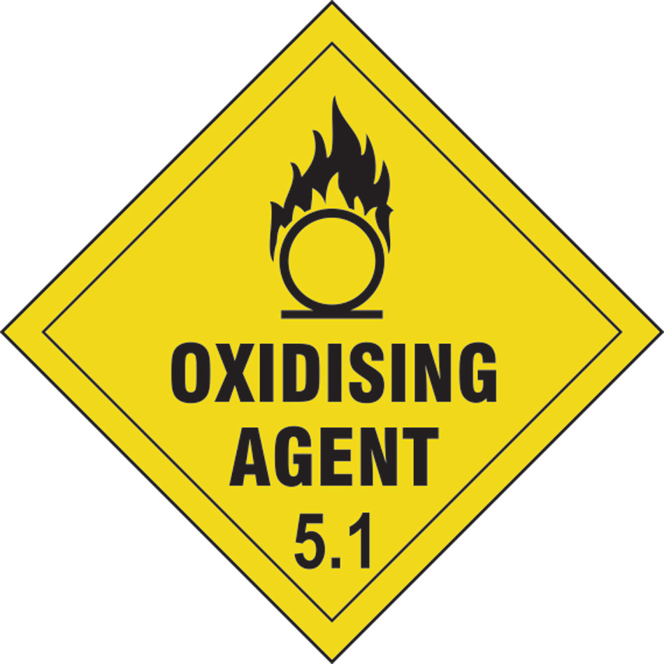 Oxidising Agent 5.1 - SAV Diamond (100 x 100mm)
