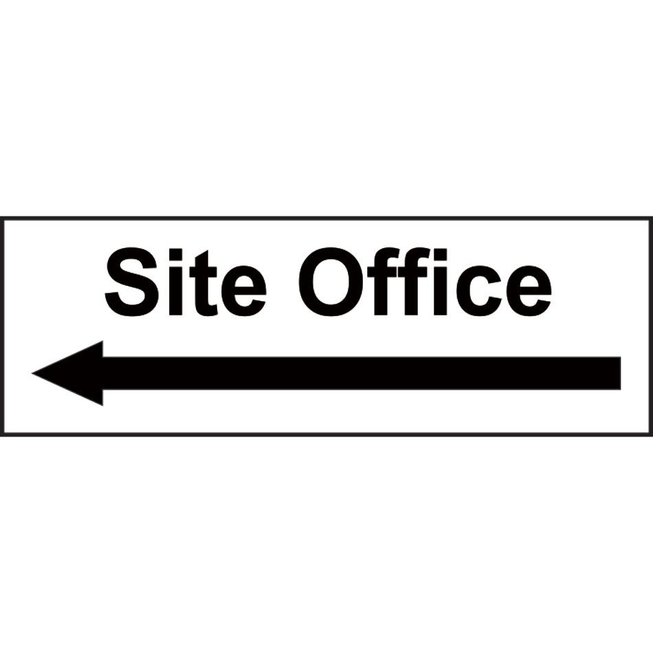 Site Office arrow left - SAV (300 x 100mm)