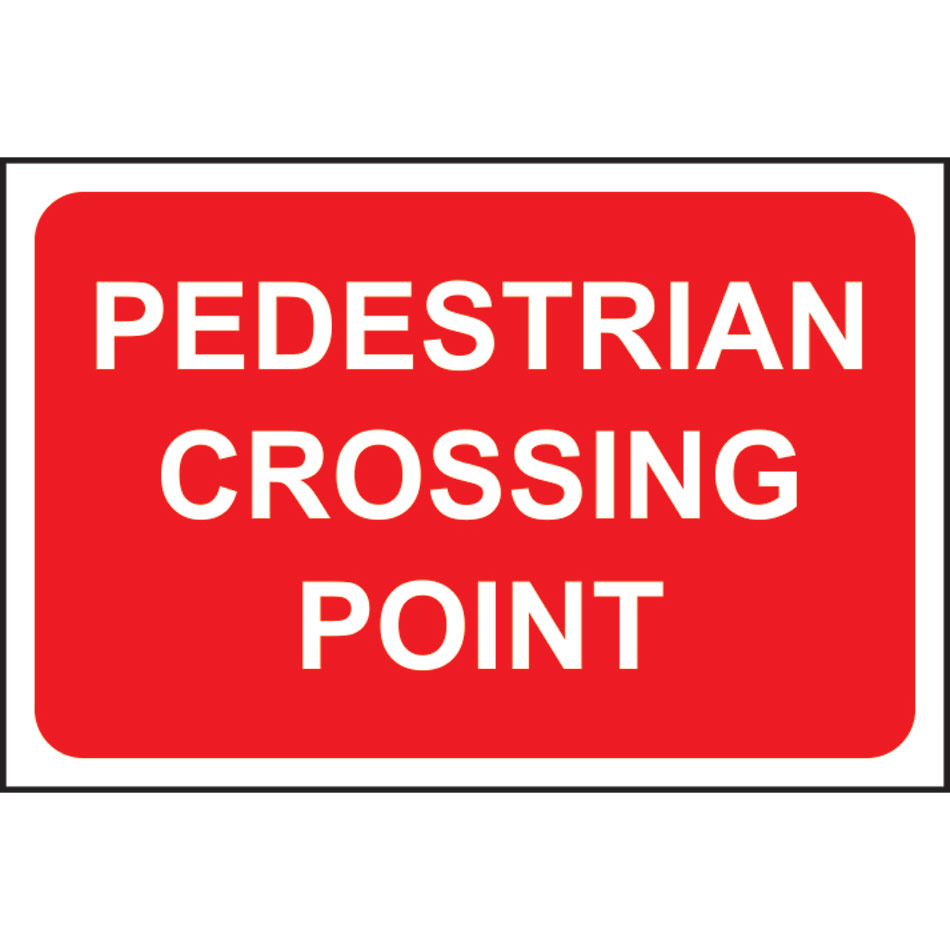 Pedestrian crossing point - FMX (600 x 400mm)