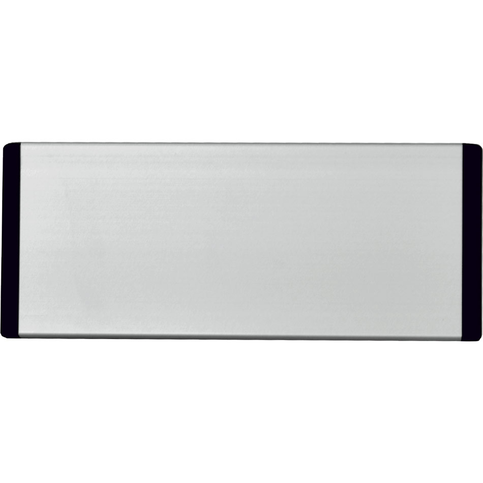 Door system 220mm x 90mm, 90mm Header panel only with black end caps & black text 