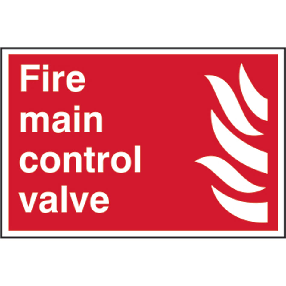 Fire main control valve - PVC (300 x 200mm)