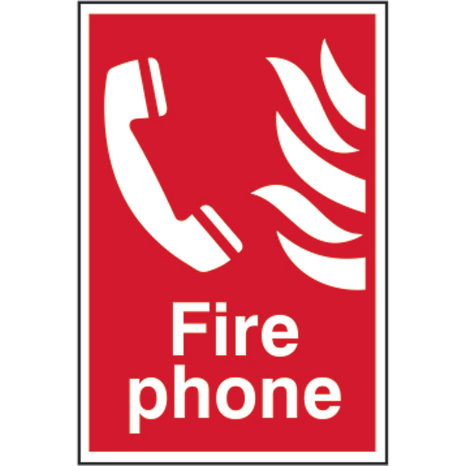 Fire phone - PVC (200 x 300mm)