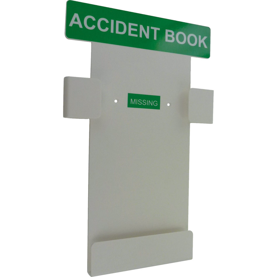 Accident book - wall holder 