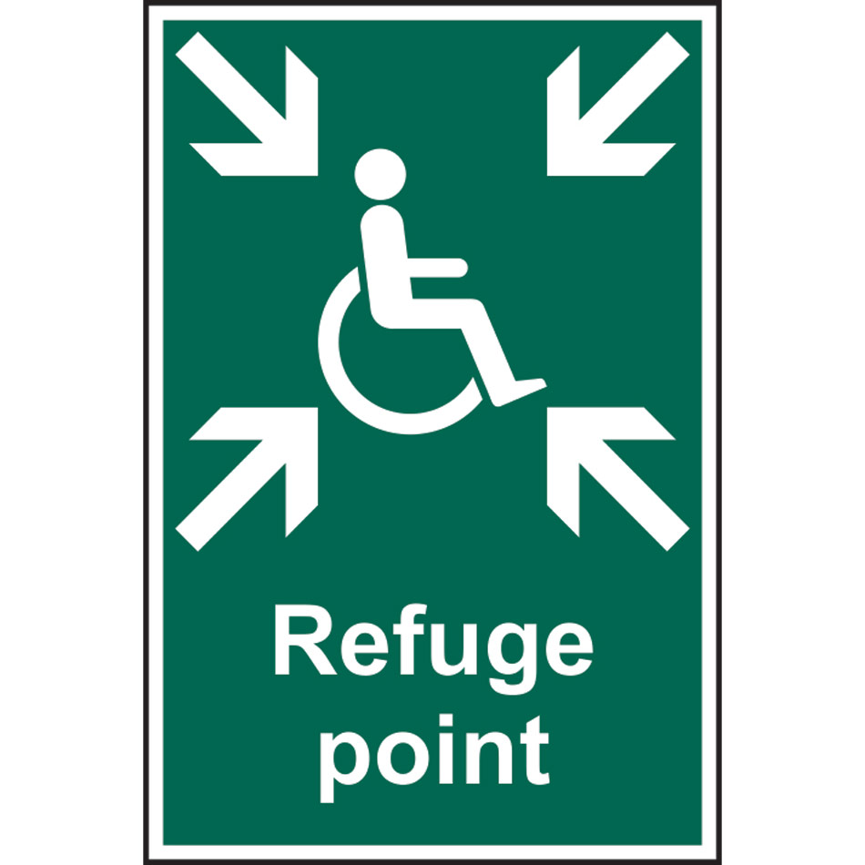 Refuge point - PVC (200 x 300mm)