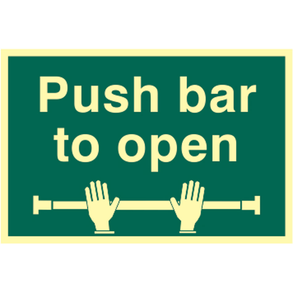 Push bar to open - PHO (300 x 200mm)