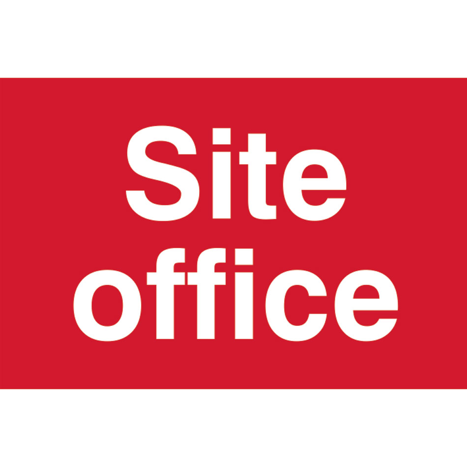 Site office - PVC (300 x 200mm)