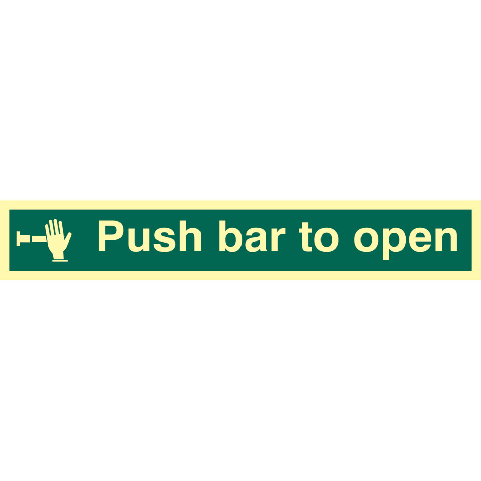 Push bar to open - PHS (300 x 100mm)