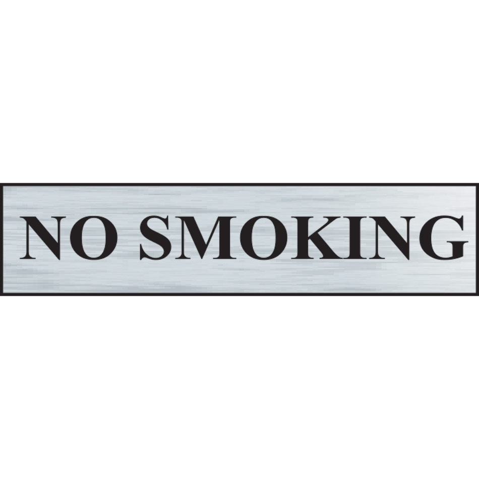 No smoking - BRS (220 x 60mm)