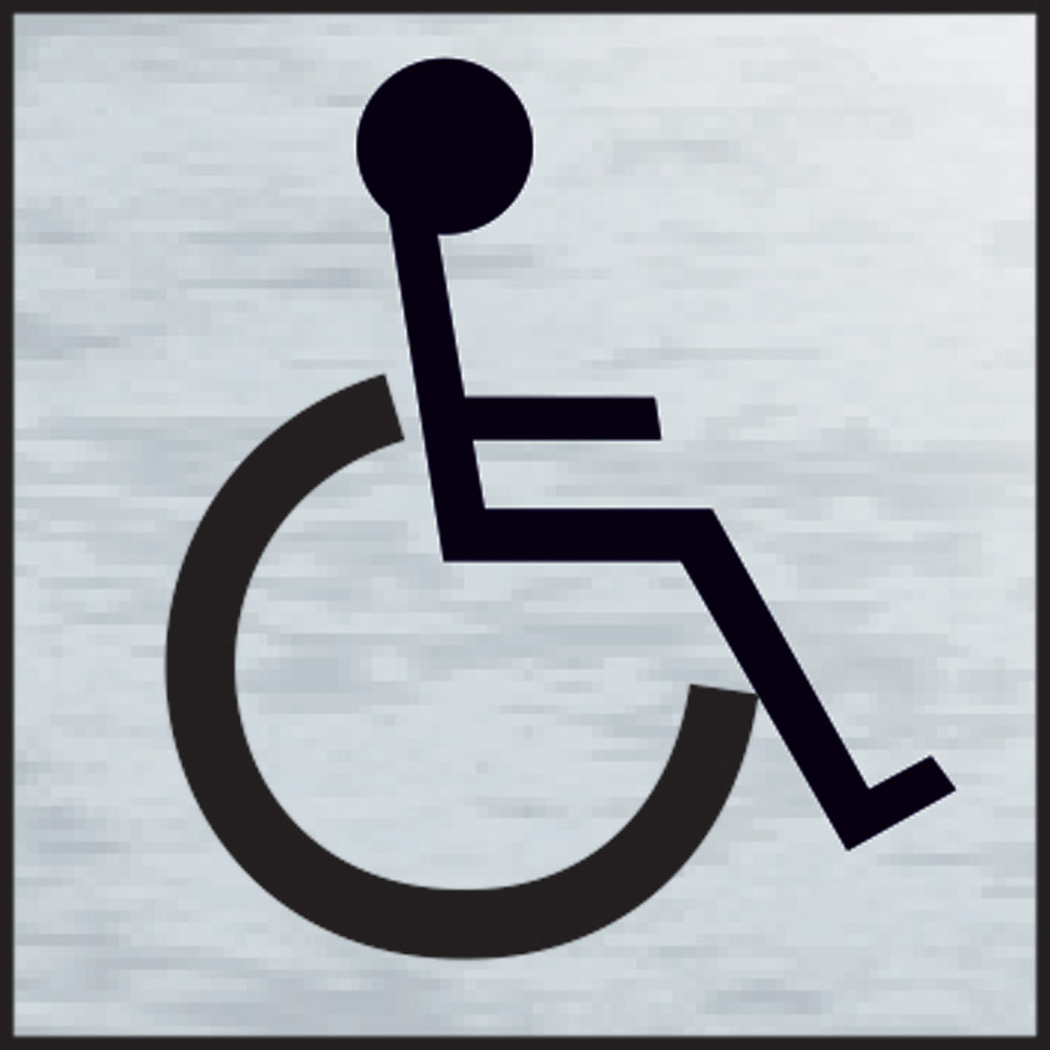 Disabled symbol - BRS (120 x 122mm)