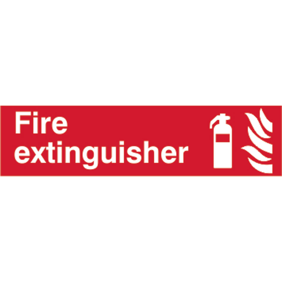 Fire extinguisher - PVC (200 x 50mm)