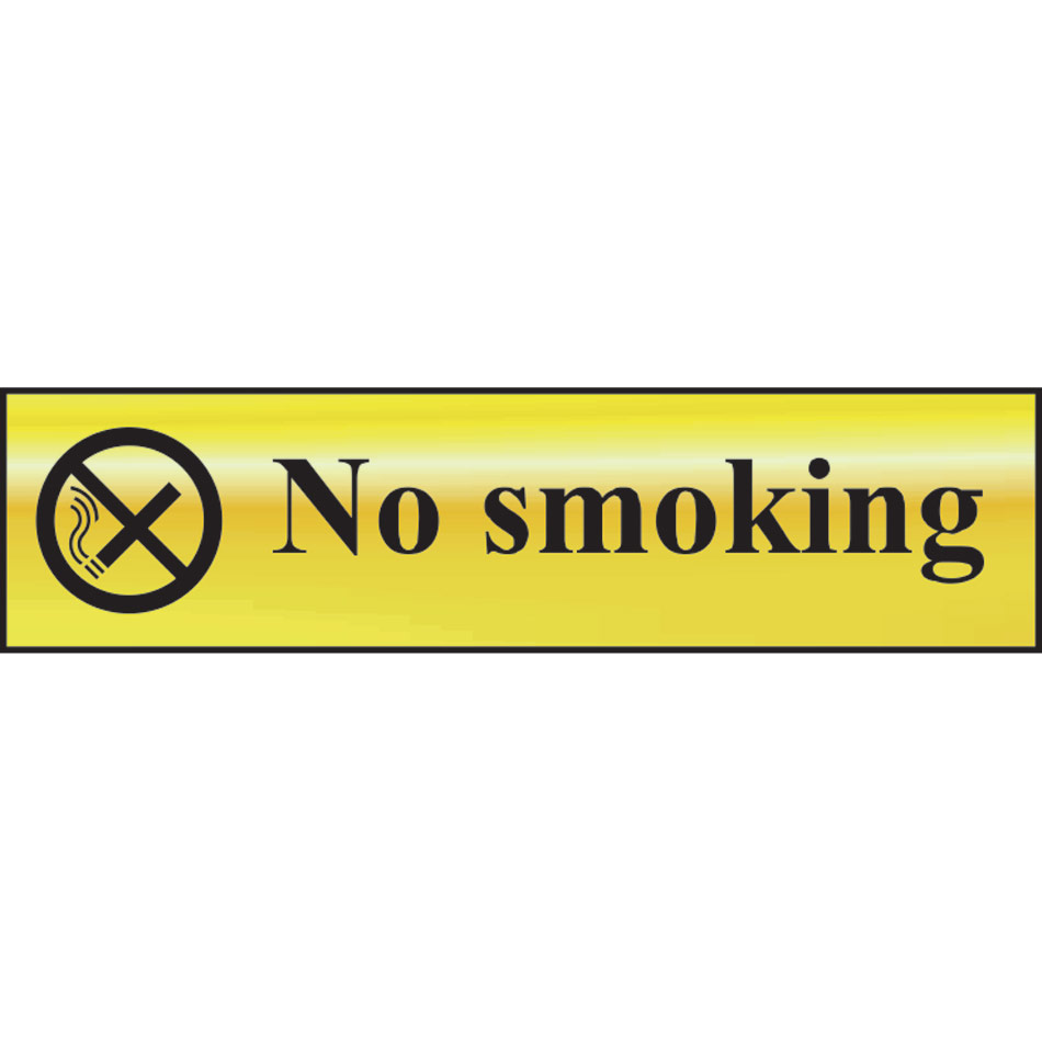 No smoking - POL (200 x 50mm)