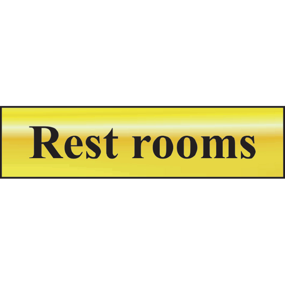 Rest rooms - POL (200 x 50mm)