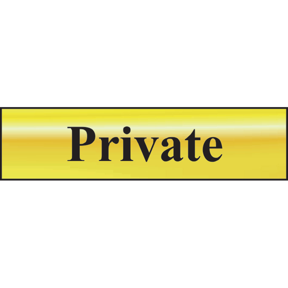 Private - POL (200 x 50mm)